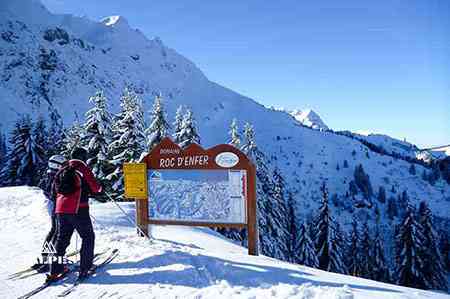 Ski Roc d'Enfer, Haute-Savoie